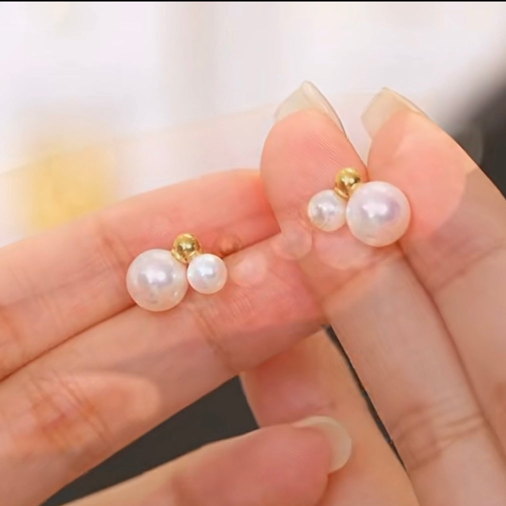 Pearl Dot Studs