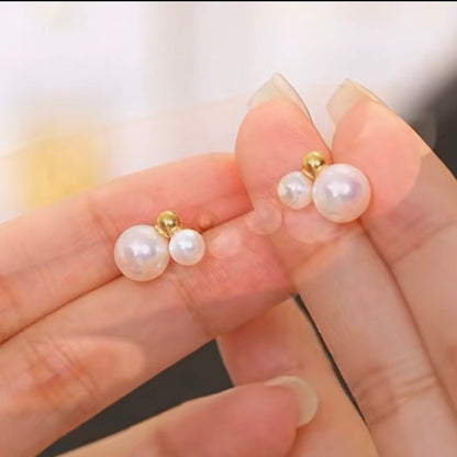Pearl Dot Studs
