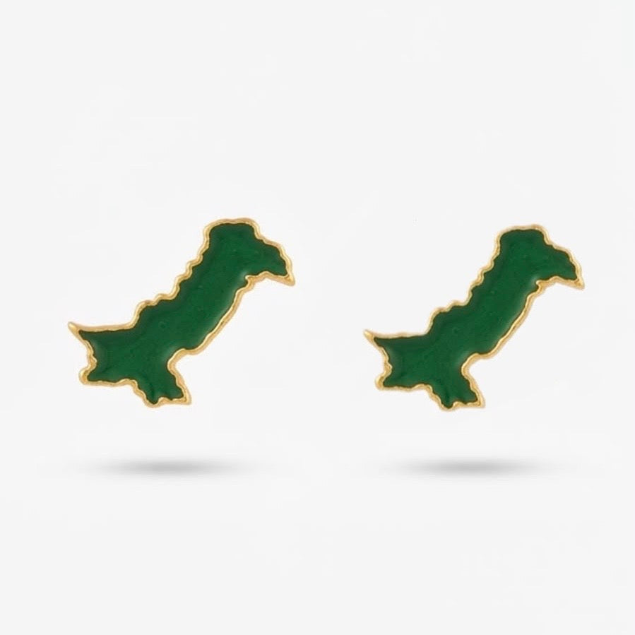 Pak Map Enamel Studs
