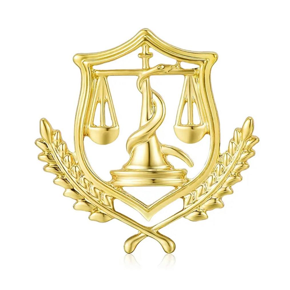 Lawyer Court Pin