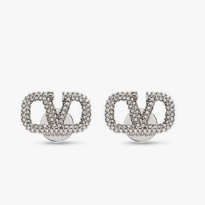 V Zircon Studs