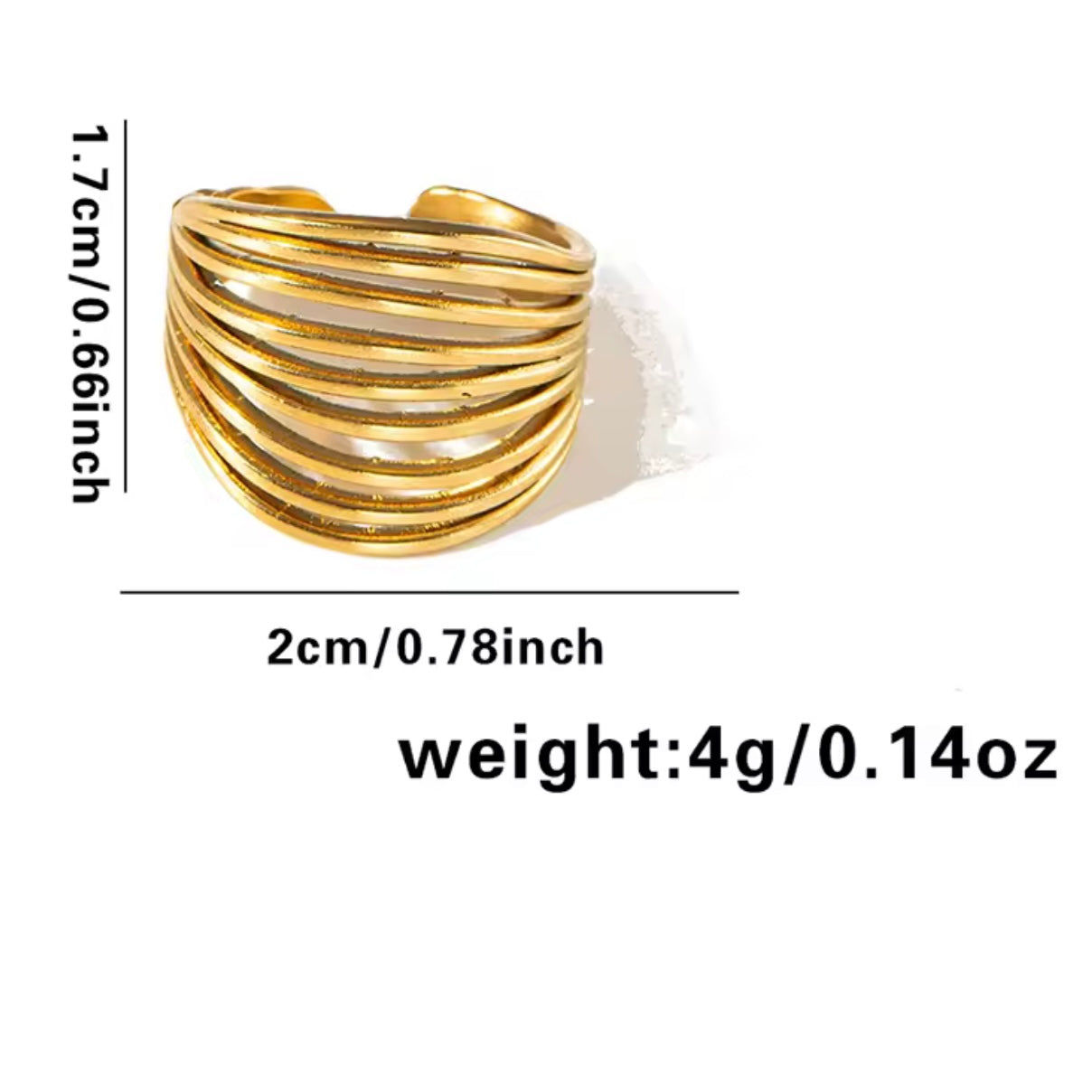 Goldoin Liner Ring