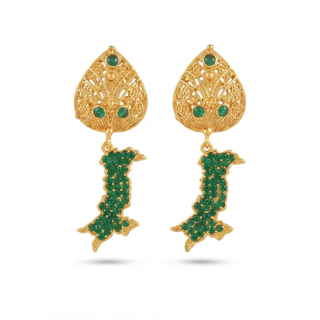 Dil se Pakistan Earrings