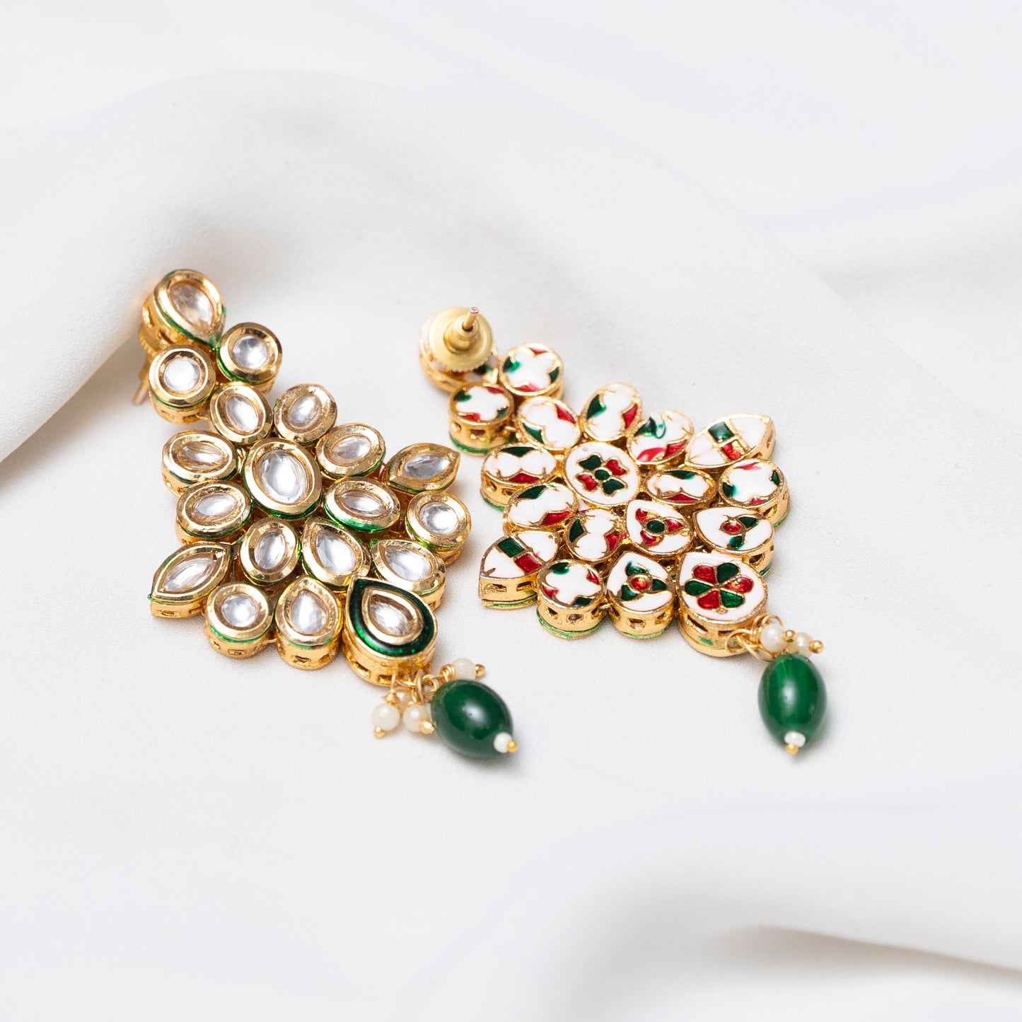 Jhilmil Kundan Earrings