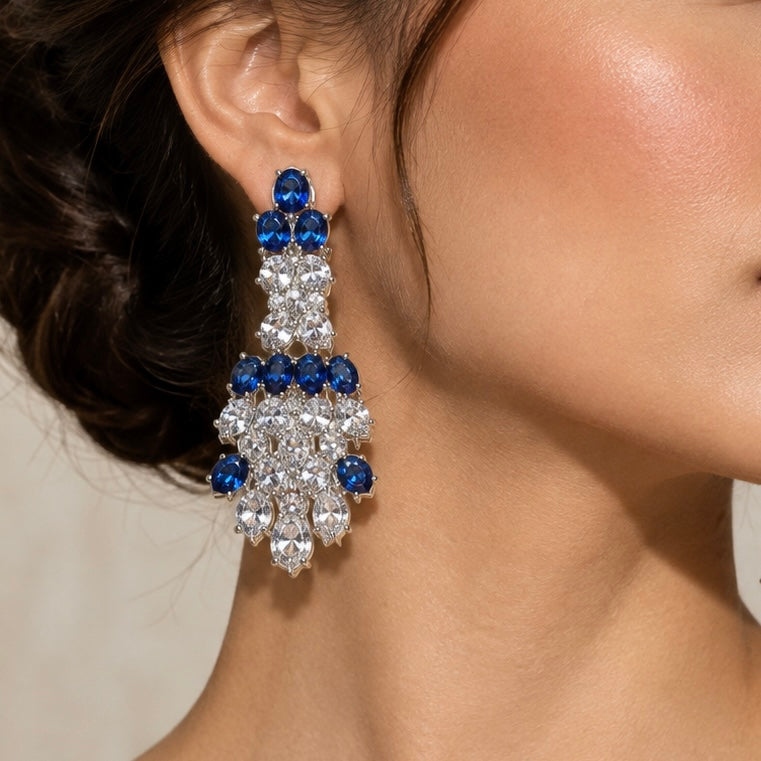 Sapphire Empress Earrings