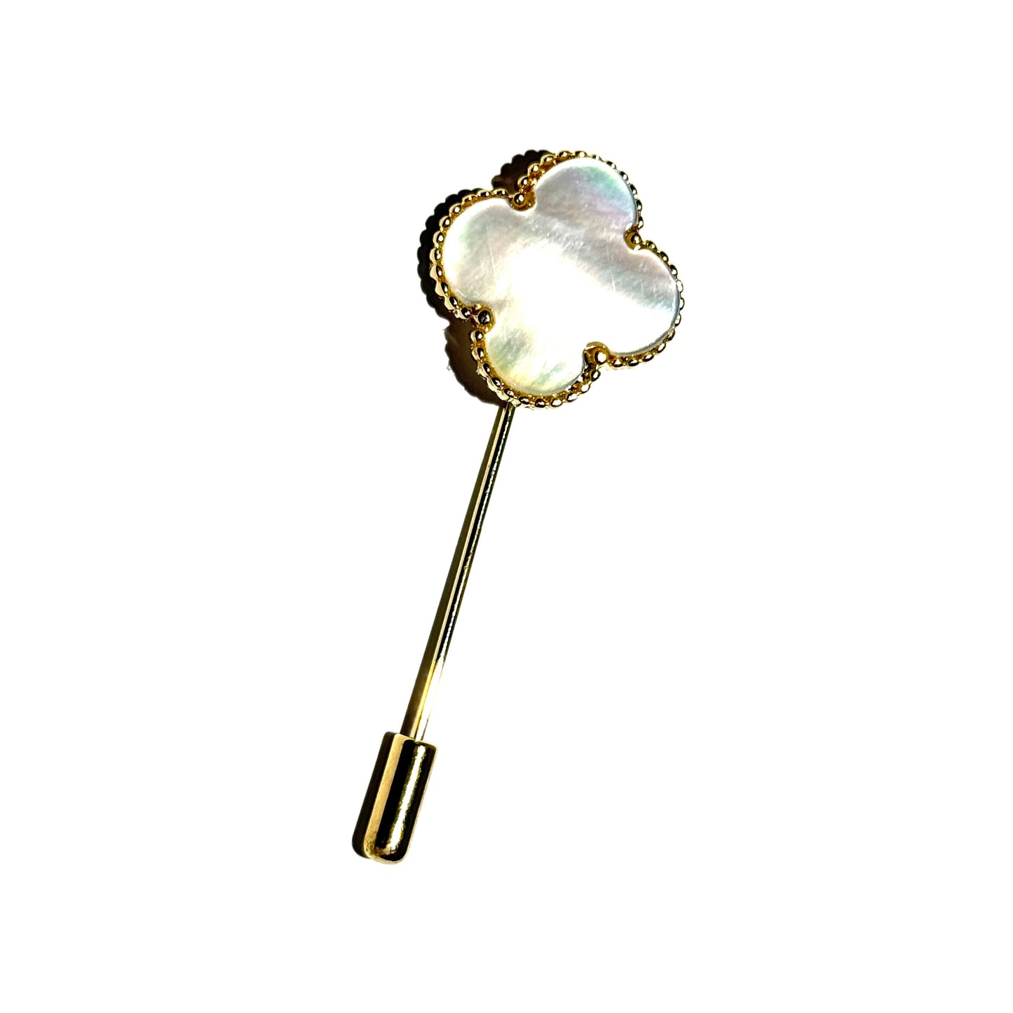 Motif Pearl Lapel Pin