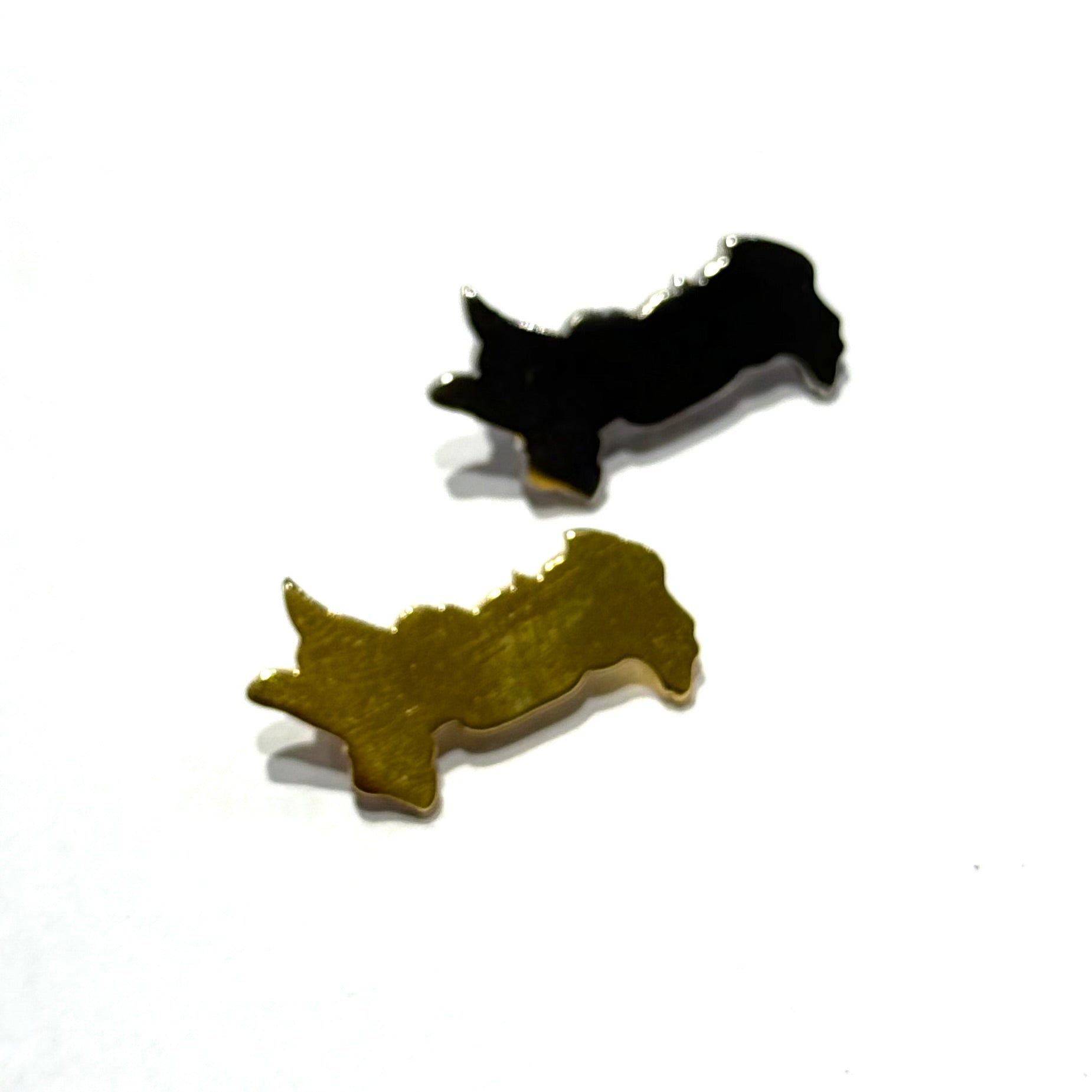 Pakistan Map - Gold