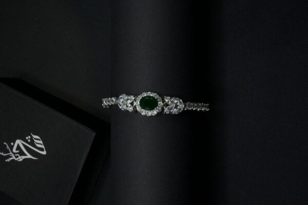 Princess Emerald Zirconia Bracelet