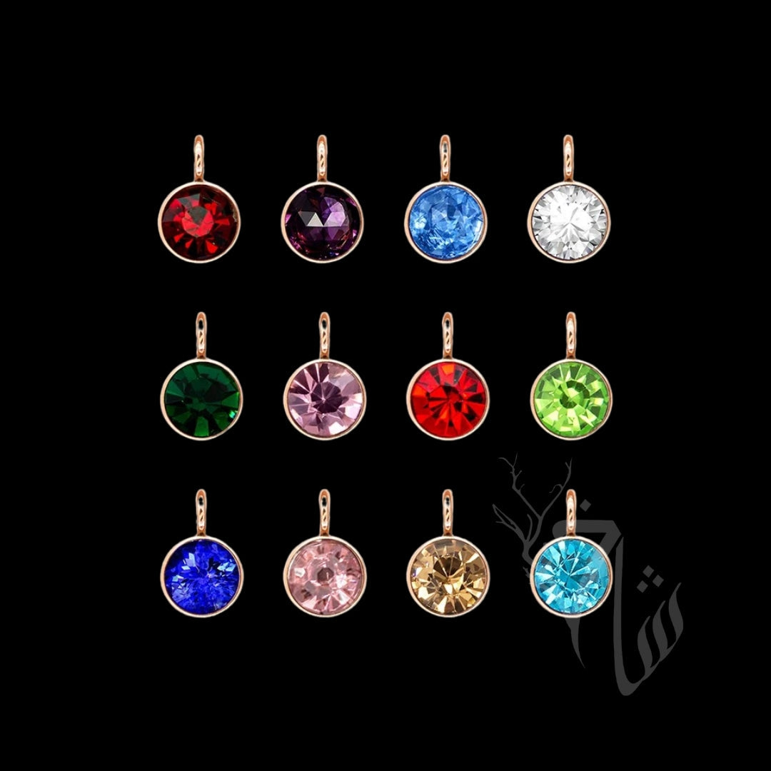 Birthstone Pendant - Gold Plated Waterproof