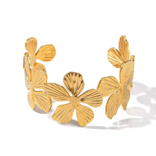 Vintage Floral Bangle