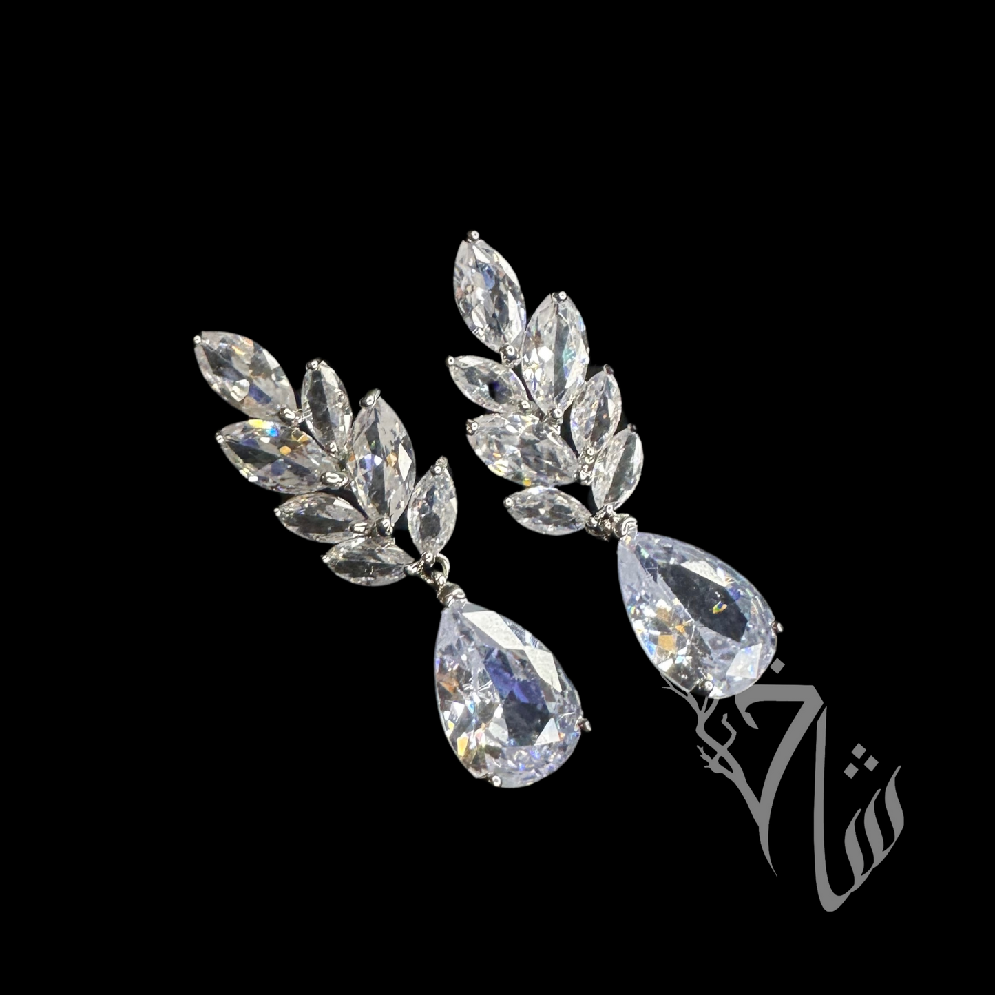 Marquise Zircon Earrings