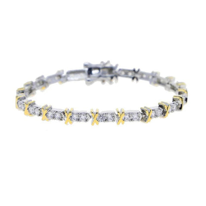 T Zircon Bracelet