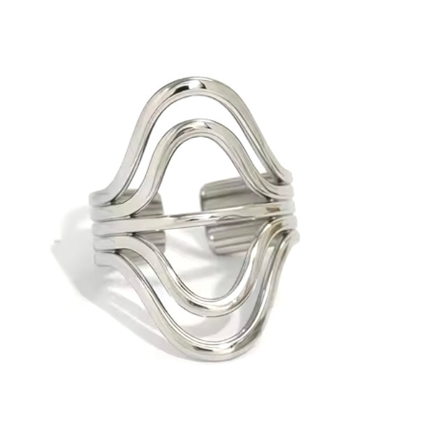 Silveroin Oval Ring