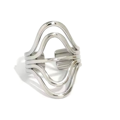 Silveroin Oval Ring