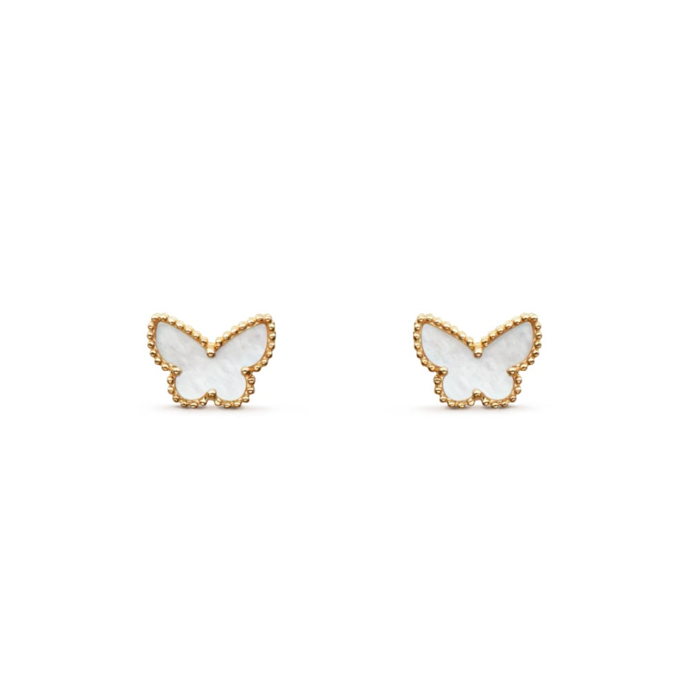 Butterfly Mother Pearl Earrings