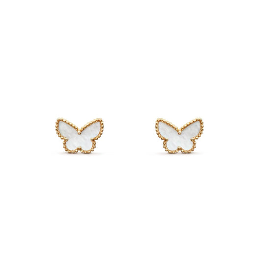 Butterfly Mother Pearl Earrings