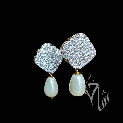 Pearl Zirconia - pure silver