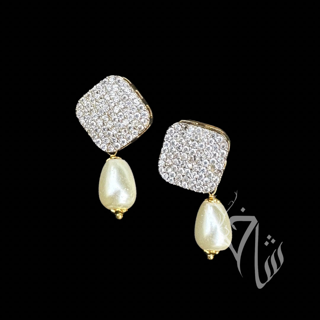 Pearl Zirconia - pure silver