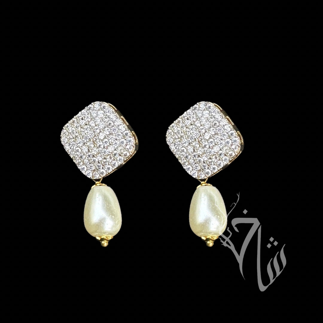 Pearl Zirconia - pure silver