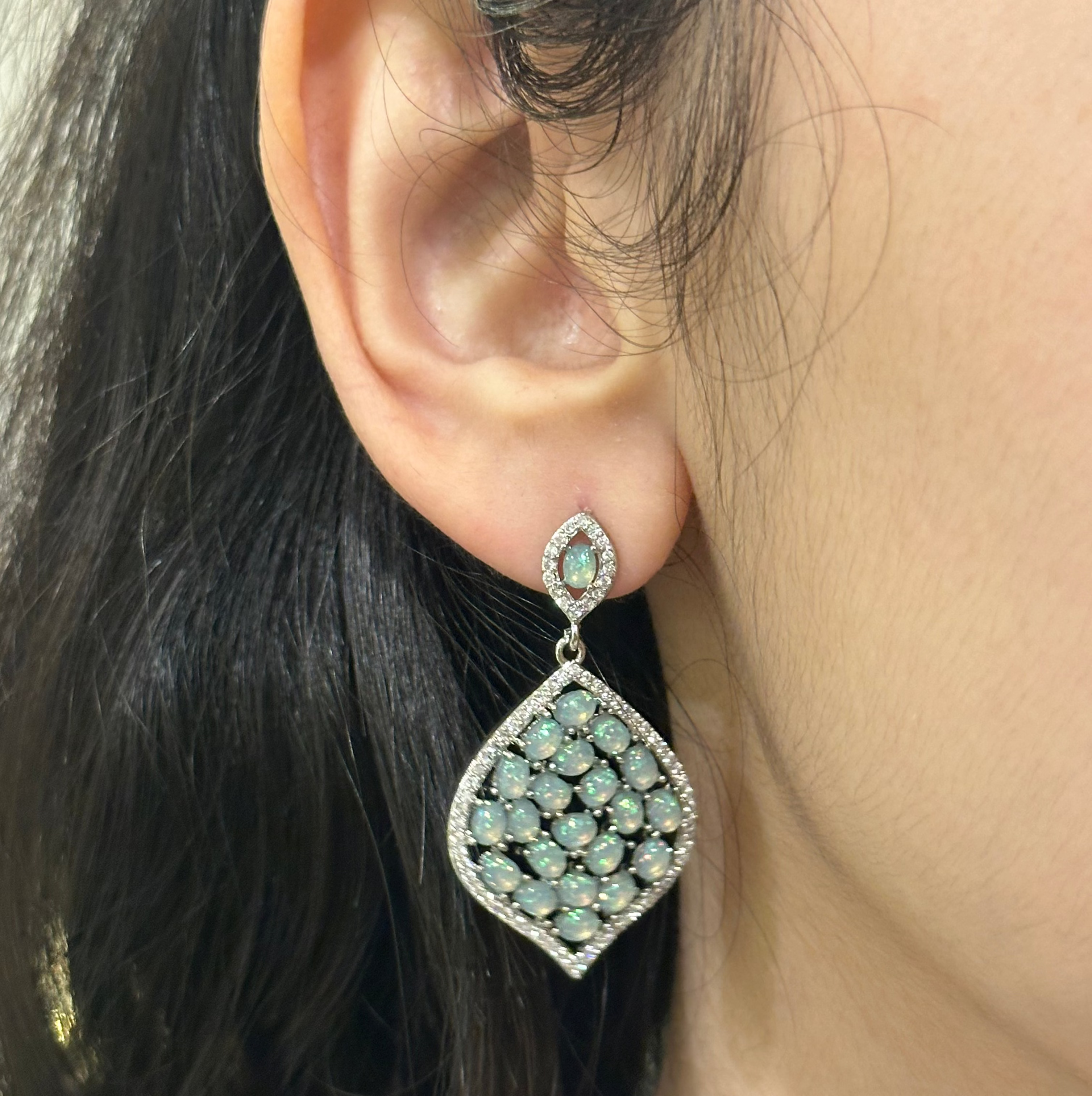 Opal Cluster Drops
