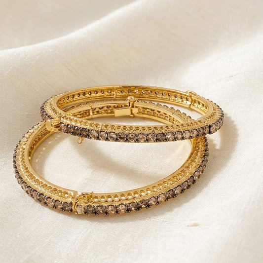 Luna Champagne Bangle