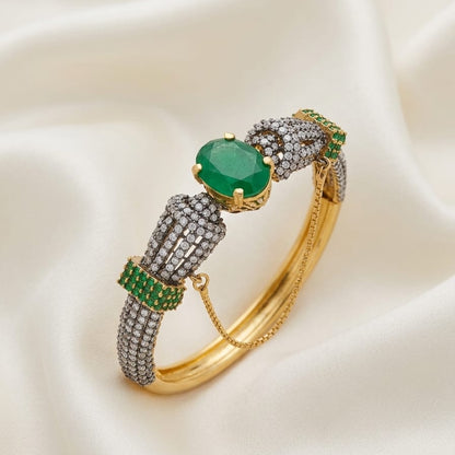 Regent Emerald Bangle