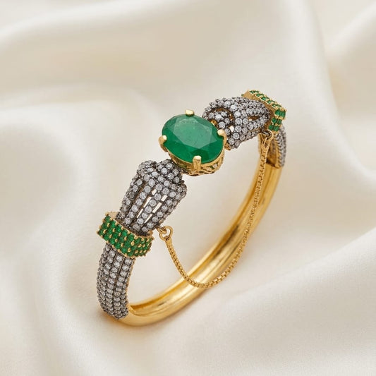 Regent Emerald Bangle