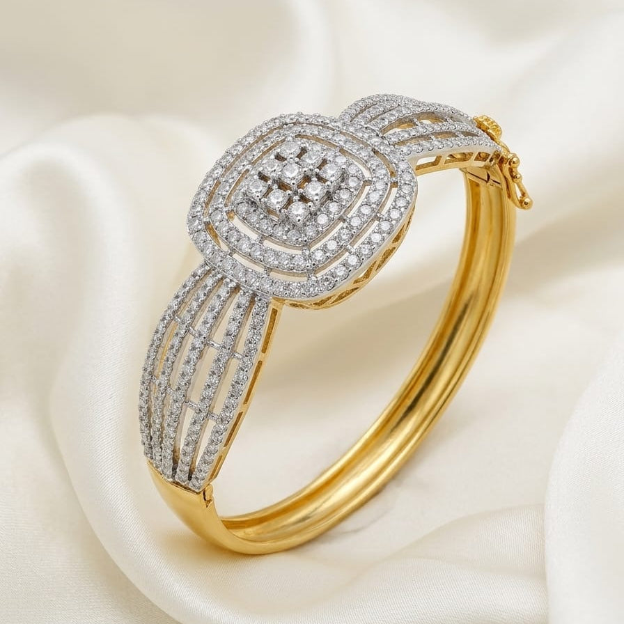 Lumina Square Bangle