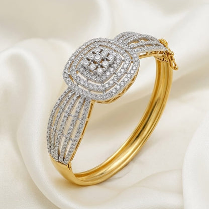 Lumina Square Bangle
