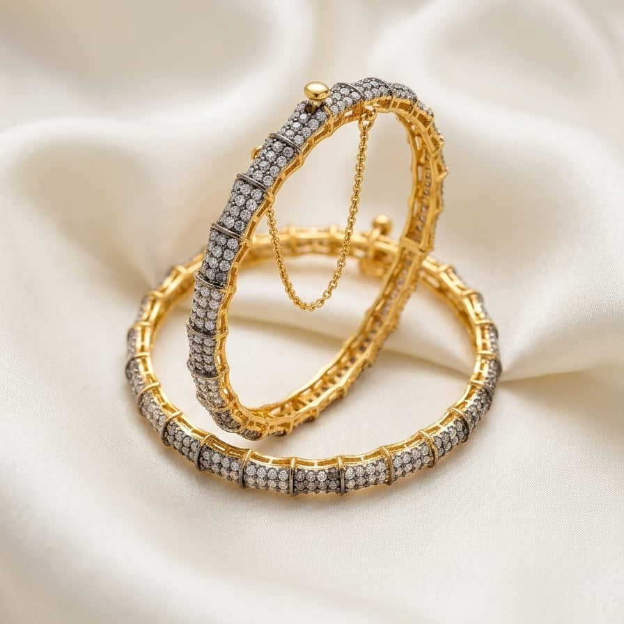 Gild zircon Bangle