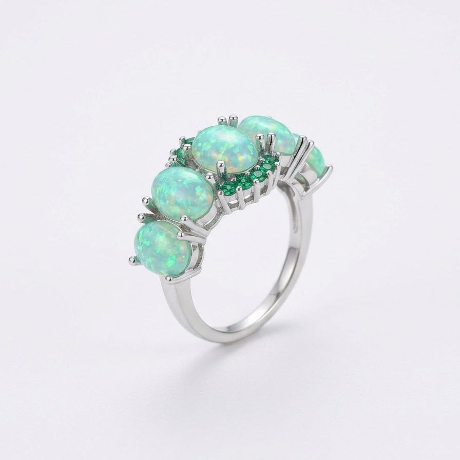 Fire Opal Ring