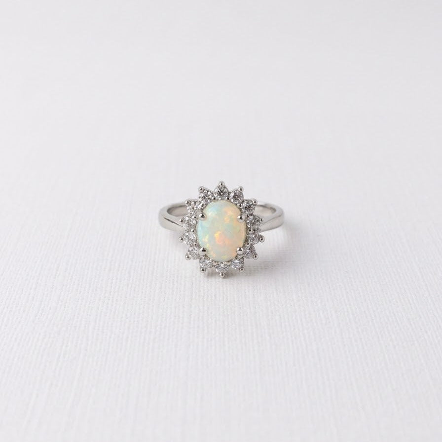 Sunburn Opal Ring
