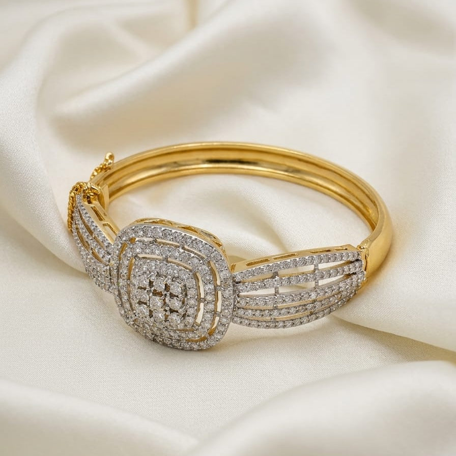 Lumina Square Bangle