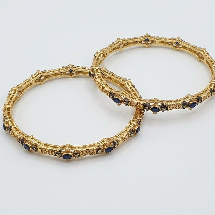 Midnight Sapphire Bangle