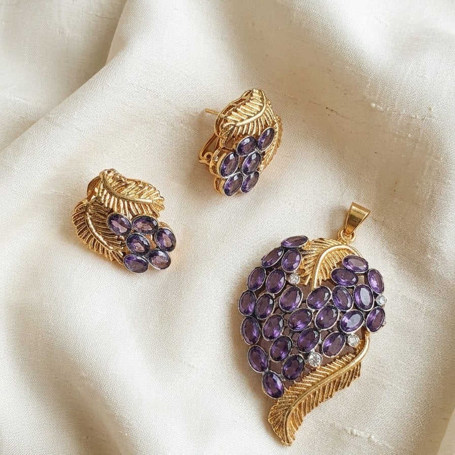 Amethyst Orchard Set