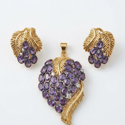 Amethyst Orchard Set