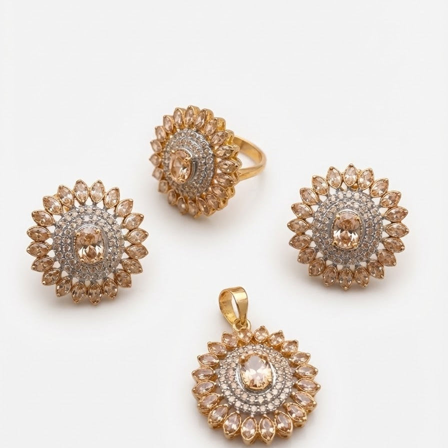 Champagne Rosette